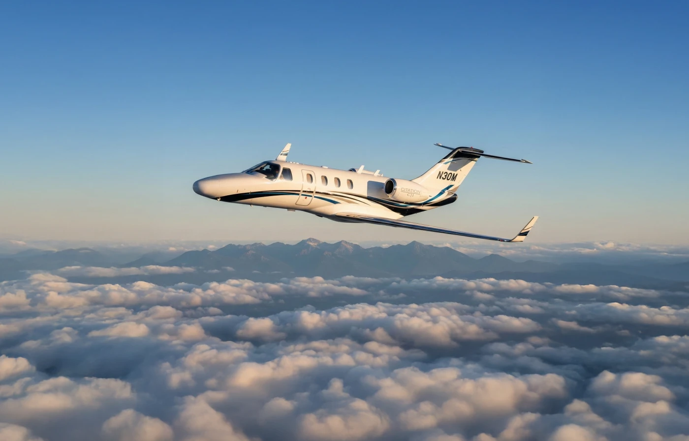 Citation CJ1 Light Jet Exterior Ramp View