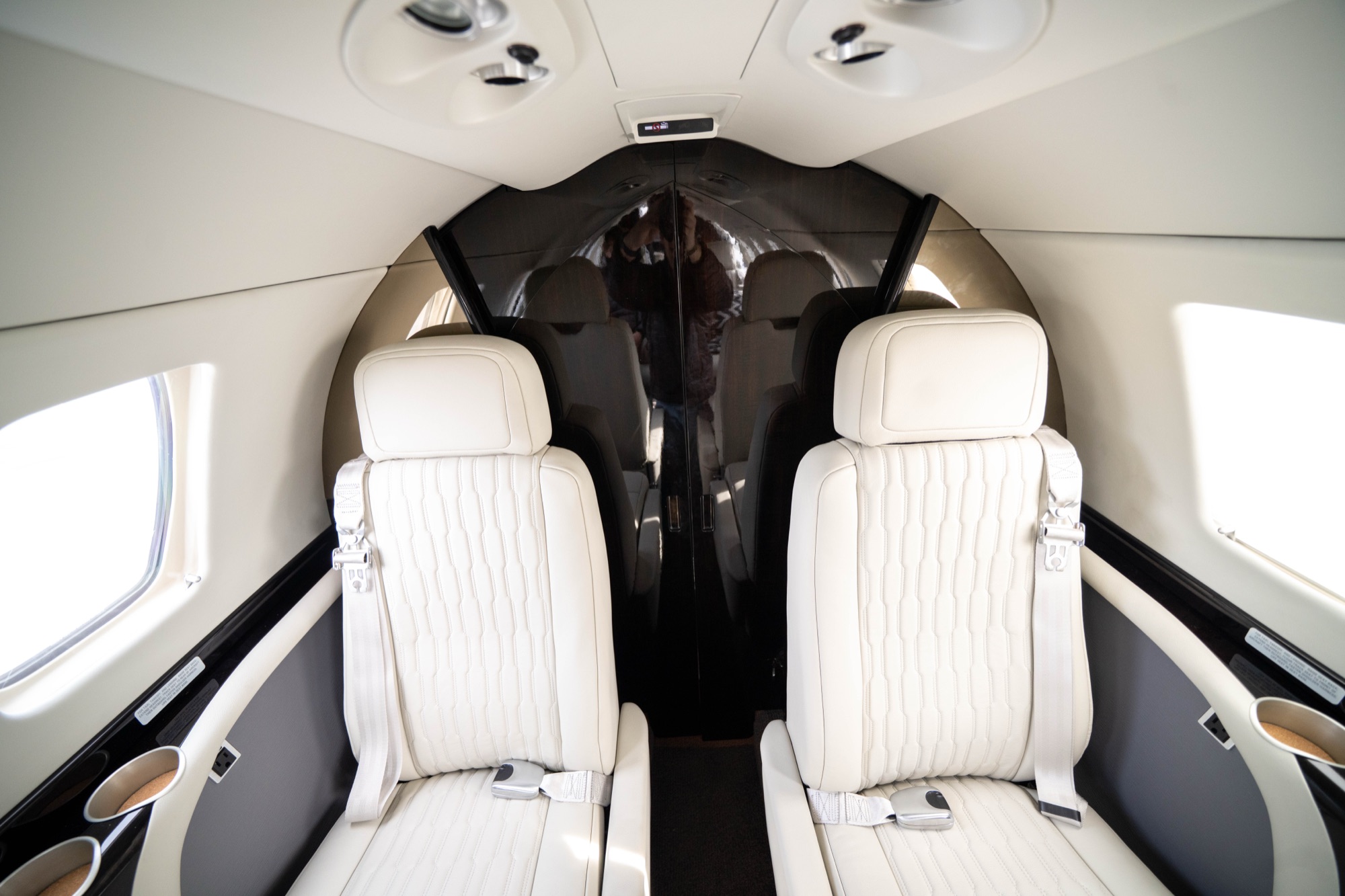 Citation CJ3 Lavatory Closed