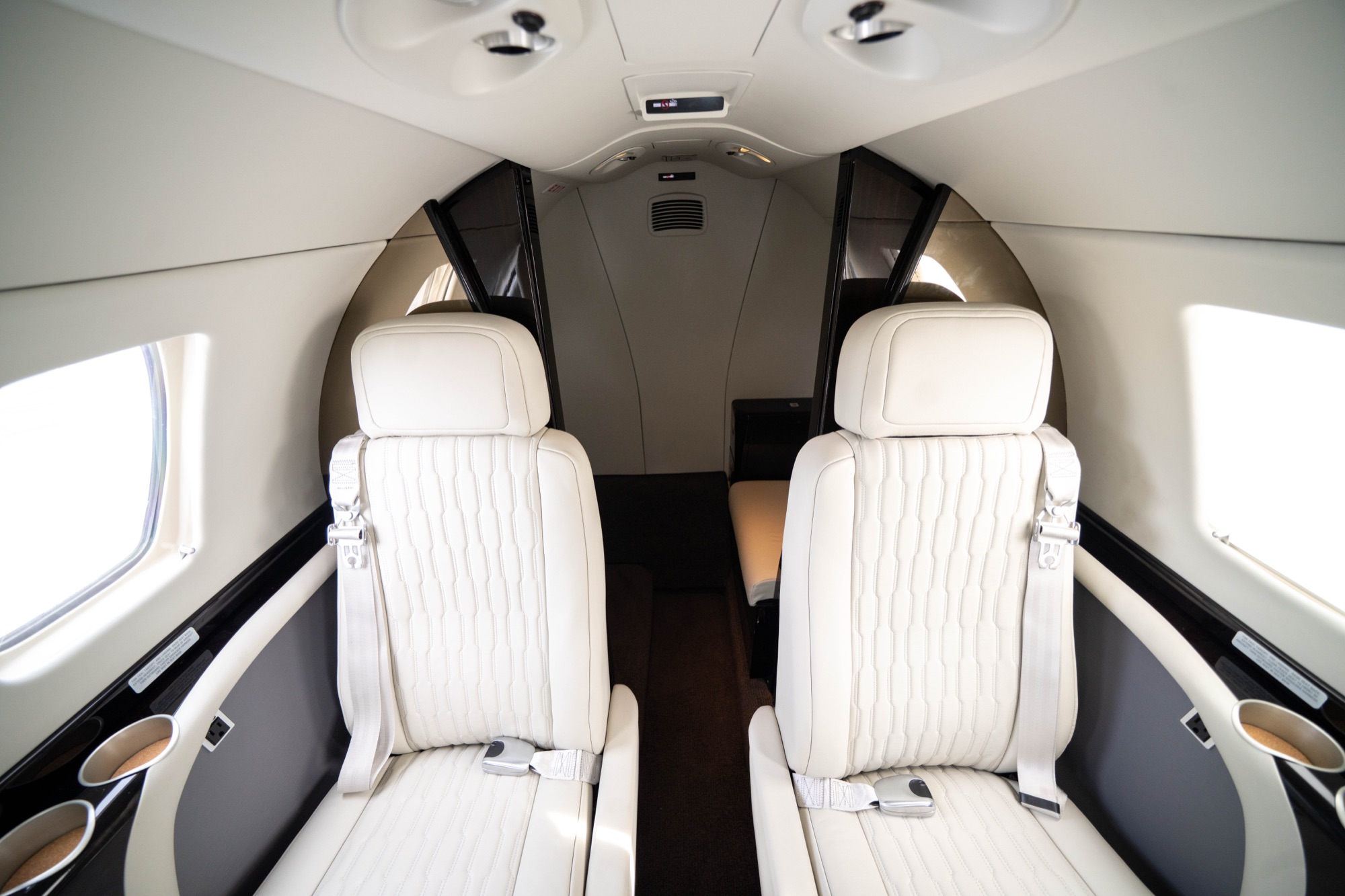 Citation CJ3 Lavatory Open
